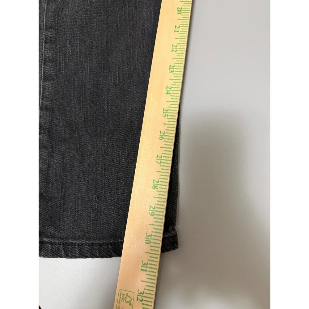 Levi's 508 Regular Taper Jeans Mens 36x32 Faded Black Denim Pants